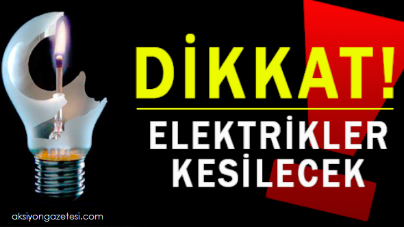 Çarşamba Ankara Elektriksiz Kalacak