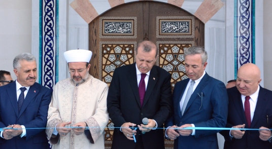 Esenboğa Cami Cumhurbaşkanı Erdoğan Açtı