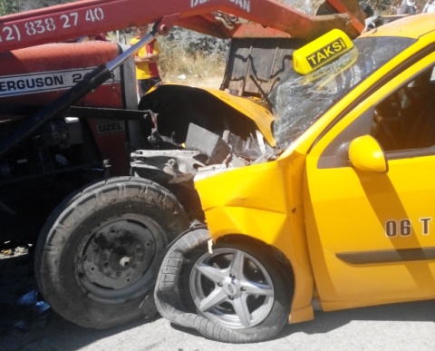 Çubuk’ta Trafik Kazası: 3 Yaralı