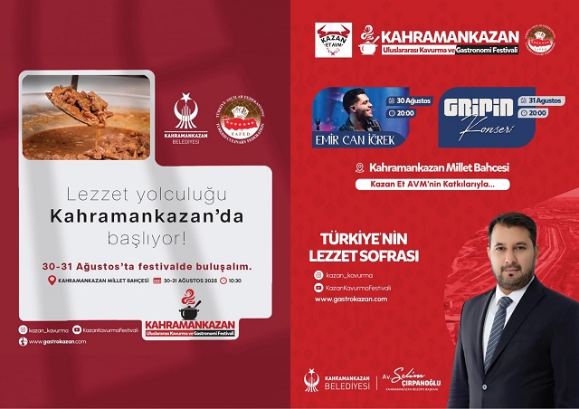 Gastronomi Tutkunları Kahramankazan’da Buluşuyor