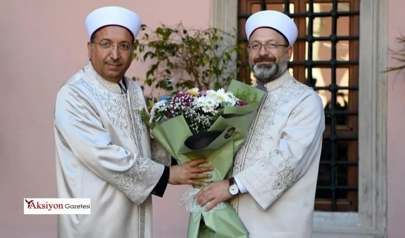 Diyanet İşleri Başkanı görev değişimi yaptı